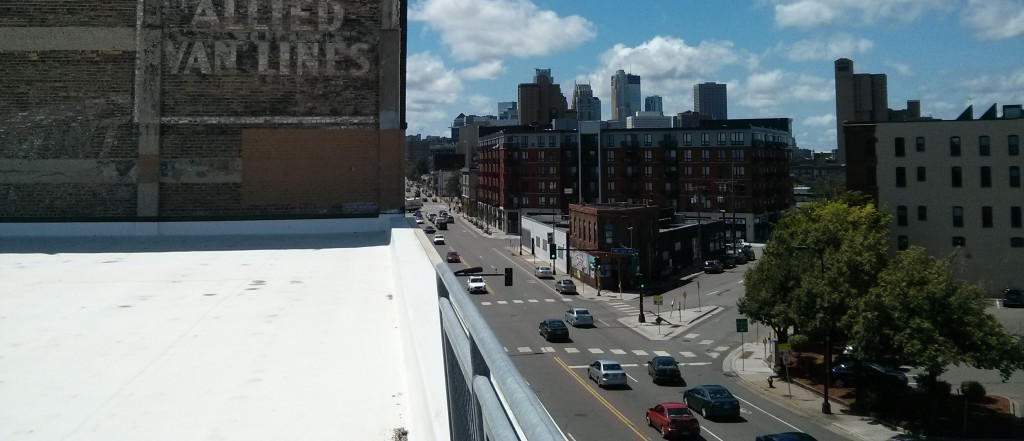 Rooftop view from Pinnacles Building